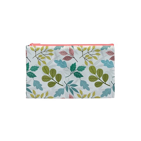 Leaf seamless pattern  Cosmetic Bag (XS) from ArtsNow.com Front