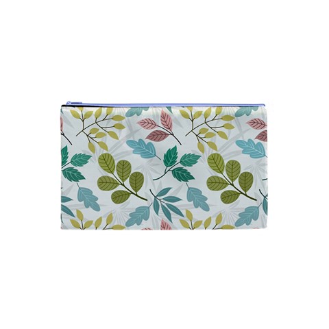 Leaf seamless pattern  Cosmetic Bag (XS) from ArtsNow.com Front