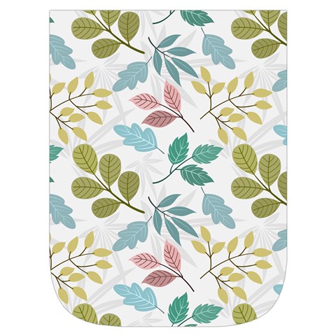 Leaf seamless pattern  Waist Pouch (Small) from ArtsNow.com Front Pocket