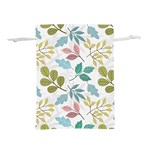 Leaf seamless pattern  Lightweight Drawstring Pouch (L)