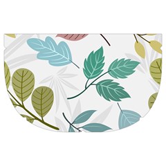 Leaf seamless pattern  Make Up Case (Medium) from ArtsNow.com Side Right