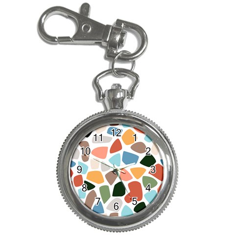 Shapes Seamless Pattern Key Chain Watches from ArtsNow.com Front