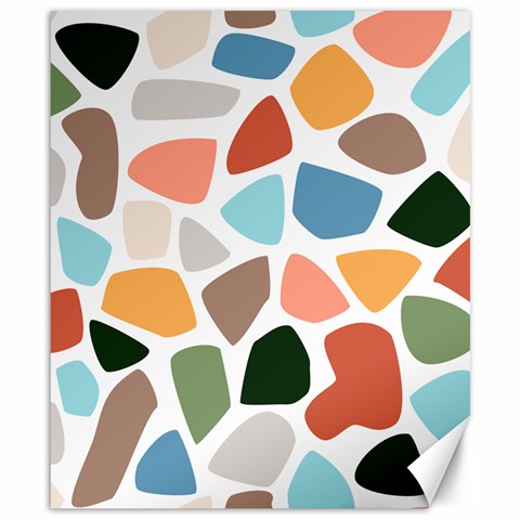 Shapes Seamless Pattern Canvas 8  x 10  from ArtsNow.com 8.15 x9.66  Canvas - 1