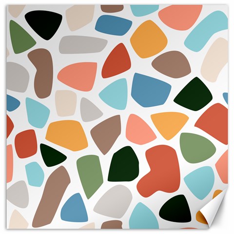 Shapes Seamless Pattern Canvas 16  x 16  from ArtsNow.com 15.2 x15.41  Canvas - 1