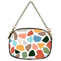 Shapes Seamless Pattern Chain Purse (Two Sides) from ArtsNow.com Front