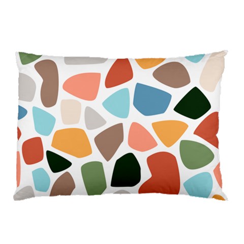 Shapes Seamless Pattern Pillow Case (Two Sides) from ArtsNow.com Back