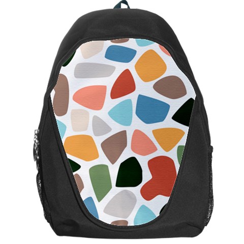 Shapes Seamless Pattern Backpack Bag from ArtsNow.com Front