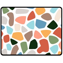 Shapes Seamless Pattern Two Sides Fleece Blanket (Medium) from ArtsNow.com 58.8 x47.4  Blanket Front