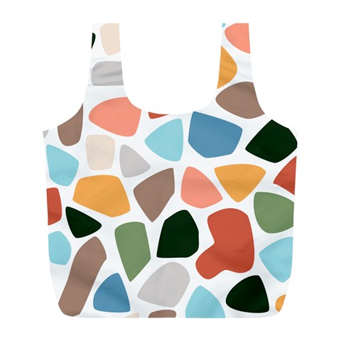 Shapes Seamless Pattern Full Print Recycle Bag (L) from ArtsNow.com Front