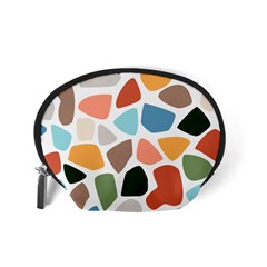 Shapes Seamless Pattern Accessory Pouch (Small) from ArtsNow.com Back