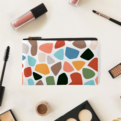 Shapes Seamless Pattern Cosmetic Bag (XS) from ArtsNow.com Front