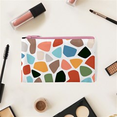 Shapes Seamless Pattern Cosmetic Bag (XS) from ArtsNow.com Front