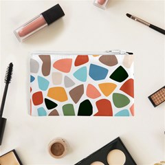 Shapes Seamless Pattern Cosmetic Bag (XS) from ArtsNow.com Back