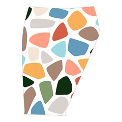 Shapes Seamless Pattern Midi Wrap Pencil Skirt from ArtsNow.com  Front Right 