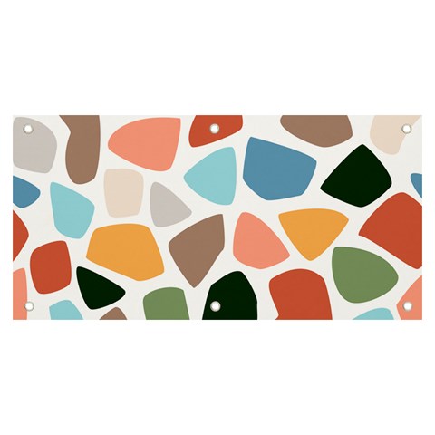 Shapes Seamless Pattern Banner and Sign 6  x 3  from ArtsNow.com Front