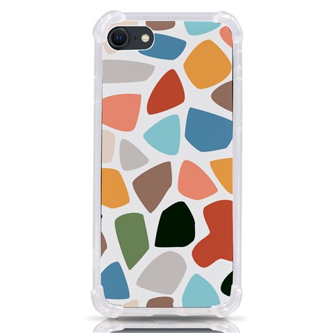 Shapes Seamless Pattern iPhone SE from ArtsNow.com Front