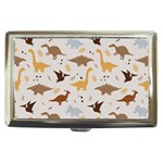 Seamless Dino Pattern Cigarette Money Case