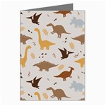 Seamless Dino Pattern Greeting Cards (Pkg of 8)