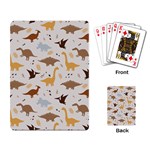 Seamless Dino Pattern Playing Cards Single Design (Rectangle)