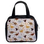 Seamless Dino Pattern Classic Handbag (Two Sides)