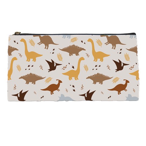 Seamless Dino Pattern Pencil Case from ArtsNow.com Front