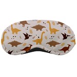 Seamless Dino Pattern Sleep Mask