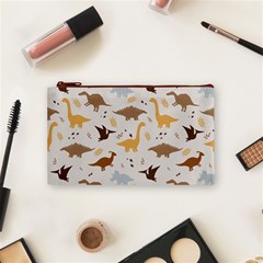 Seamless Dino Pattern Cosmetic Bag (Small) from ArtsNow.com Front