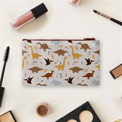 Seamless Dino Pattern Cosmetic Bag (Small) from ArtsNow.com Back