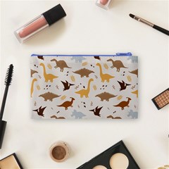 Seamless Dino Pattern Cosmetic Bag (Small) from ArtsNow.com Back