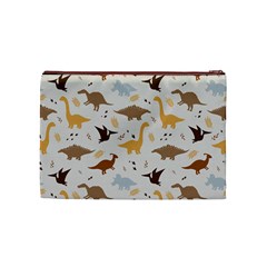 Seamless Dino Pattern Cosmetic Bag (Medium) from ArtsNow.com Back