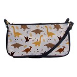 Seamless Dino Pattern Shoulder Clutch Bag