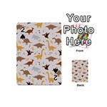 Seamless Dino Pattern Playing Cards 54 Designs (Mini)