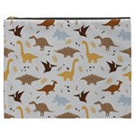 Seamless Dino Pattern Cosmetic Bag (XXXL)