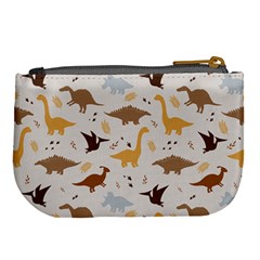 Seamless Dino Pattern Large Coin Purse from ArtsNow.com Back