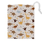 Seamless Dino Pattern Drawstring Pouch (4XL)