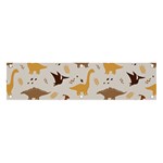 Seamless Dino Pattern Banner and Sign 4  x 1 