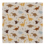 Seamless Dino Pattern Banner and Sign 4  x 4 