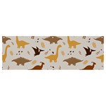 Seamless Dino Pattern Banner and Sign 12  x 4 