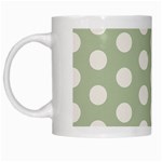 Polk Dots Seamless Pattern White Mug