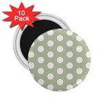 Polk Dots Seamless Pattern 2.25  Magnets (10 pack) 