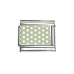 Polk Dots Seamless Pattern Italian Charm (9mm)