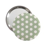 Polk Dots Seamless Pattern 2.25  Handbag Mirrors