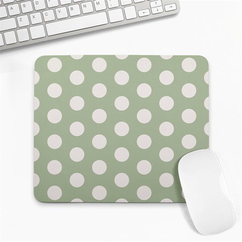 Polk Dots Seamless Pattern Large Mousepad from ArtsNow.com Front