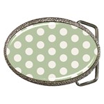 Polk Dots Seamless Pattern Belt Buckles