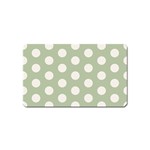 Polk Dots Seamless Pattern Magnet (Name Card)