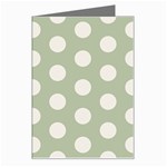 Polk Dots Seamless Pattern Greeting Card