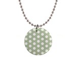 Polk Dots Seamless Pattern 1  Button Necklace