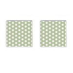 Polk Dots Seamless Pattern Cufflinks (Square)