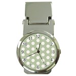 Polk Dots Seamless Pattern Money Clip Watches