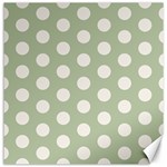 Polk Dots Seamless Pattern Canvas 12  x 12 